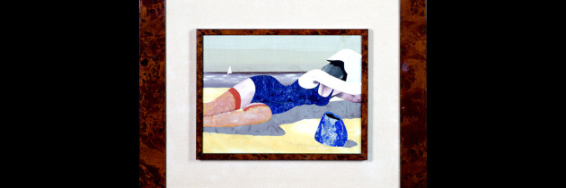 Mosaico : Spiaggia 17×24