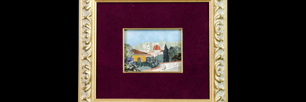 Mosaico : Veduta Firenze 8×11